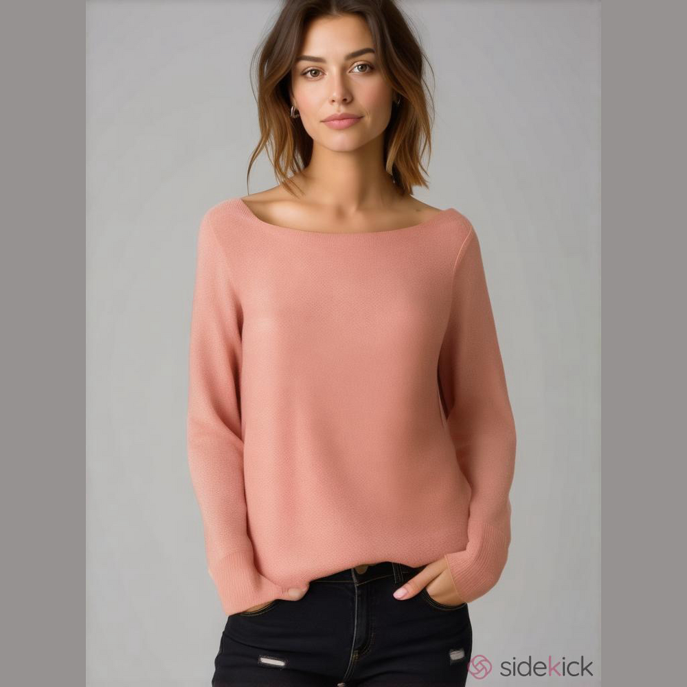 LOFT Women's Pink Sweater